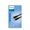 Philips PHIL-DLC5206C/00 USB kabelis 2 m USB C Melns