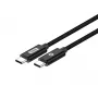 Conceptronic ETTA03B20 USB C-C PD 3.1 240W ātrās uzlādes kabelis 2m, 48V 5A, 480Mbps, E-Mark