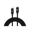 Conceptronic ETTA04B20 USB 4.0 Gen 3 C-C PD 3.1 240W kabelis 2m, 48V 5A, 40Gbps, E-Mark