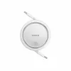 USB kabelis Baseus Free2Pull 1 m USB C balts