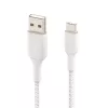 USB kabelis Belkin CAB002BT3MWH 3 m USB A USB C Balts