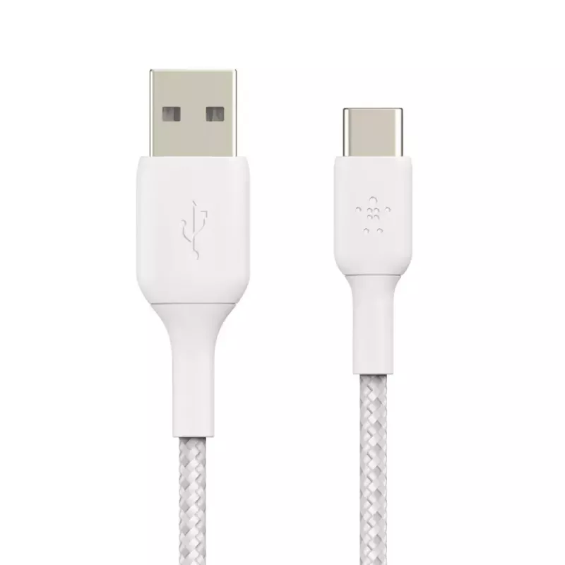 USB kabelis Belkin CAB002BT3MWH 3 m USB A USB C Balts