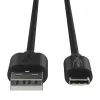 USB kabelis Ansmann 1700-0130 1m USB A USB C Melns