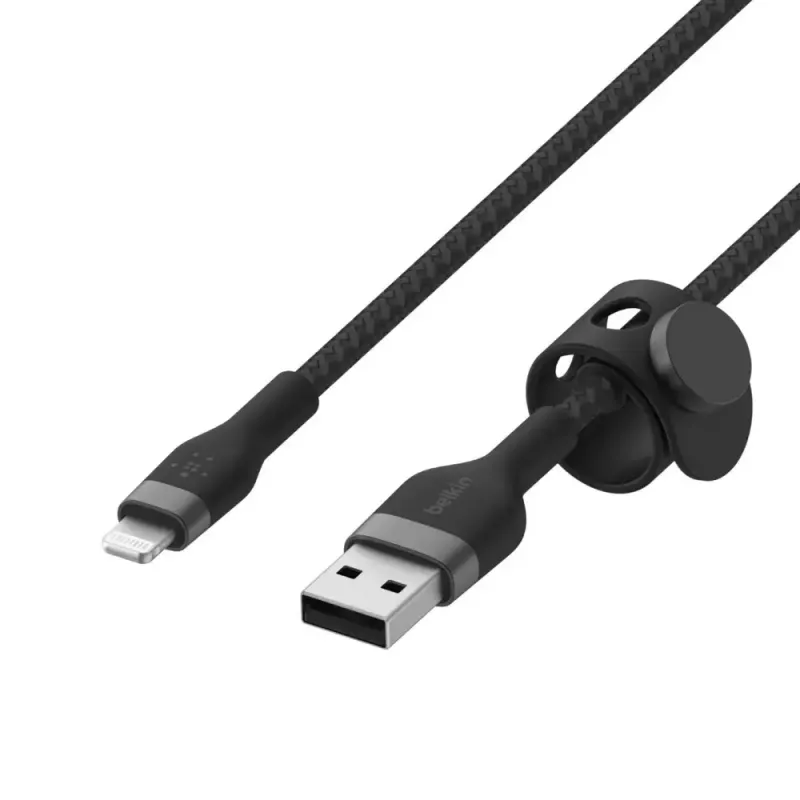 Lightning kabelis Belkin CAA010BT1MBK 1m Melns USB A uz USB C