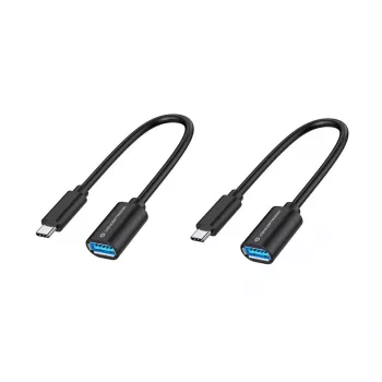 Conceptronic ABBY11B USB-C uz USB-A OTG adapteru komplekts (2 gab.), 20 cm
