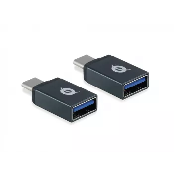 USB-C uz USB-A OTG adapteris, 2 gab. komplekts Conceptronic DONN03G