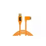 USB kabelis Tether Tools CU61RT15-ORG 4,6 m USB 3.2 Gen 1 Micro-USB B oranžs