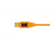 USB kabelis Tether Tools CU5430ORG 4,6 m USB A uz Micro-USB B, oranžs