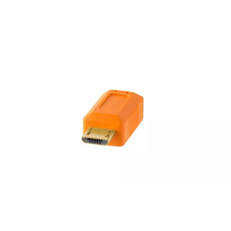 USB kabelis Tether Tools CU5430ORG 4,6 m USB A uz Micro-USB B, oranžs