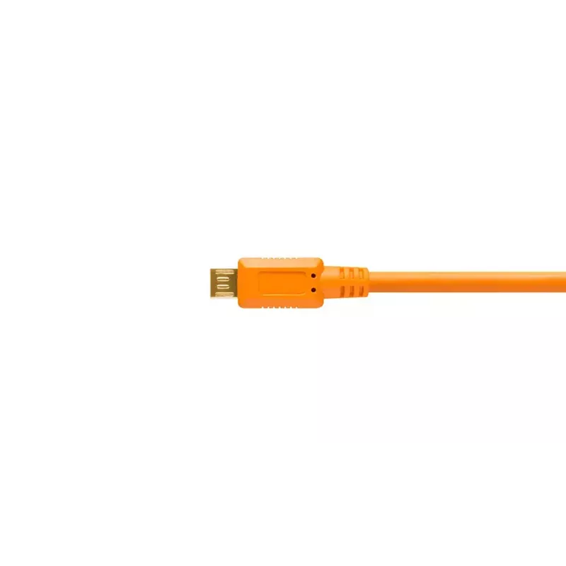 USB kabelis Tether Tools CU5430ORG 4,6 m USB A uz Micro-USB B, oranžs