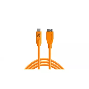 USB kabelis Tether Tools CUC3315-ORG 4,6 m USB 3.2 Gen 1 Micro-USB B