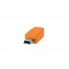 USB kabelis Tether Tools CUC2415-ORG 4,6 m USB 2.0 USB C Mini-USB B oranžs