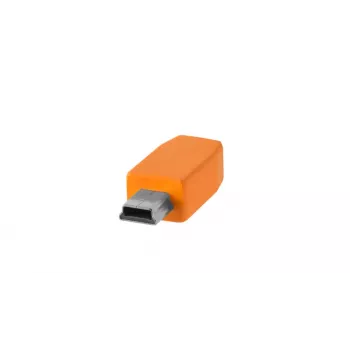 USB kabelis Tether Tools CUC2415-ORG 4,6 m USB 2.0 USB C Mini-USB B oranžs