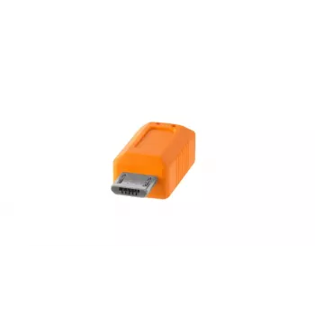 USB kabelis Tether Tools CUC2515-ORG 4,6 m USB-C uz Micro-USB B oranžs