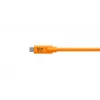 USB kabelis Tether Tools CUC2515-ORG 4,6 m USB-C uz Micro-USB B oranžs