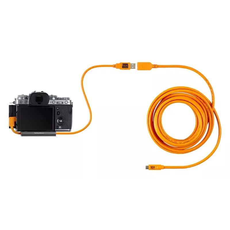 USB kabelis Tether Tools CUCRT02-ORG 0,5m USB 3.2 Gen 1 oranžs