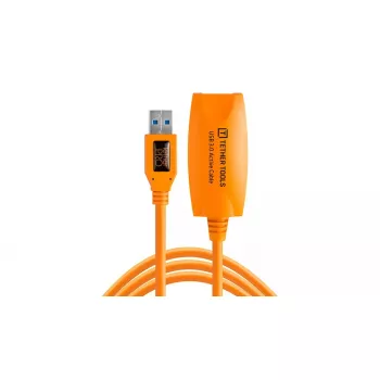 USB kabelis Tether Tools CU3017 5m USB 3.2 Gen 1 oranžs