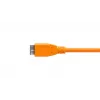 USB kabelis Tether Tools CU5454 4.6m USB 3.2 Gen 1 Micro-USB B oranžs