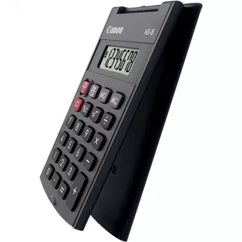 Canon AS-8 kalkulators kabatas Displejs Pelēks