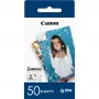 Canon ZINK™ 2“x3” fotopapīrs, 50 lapas, 5x7,6 cm, 2x3 collas, balts, 50 lapas