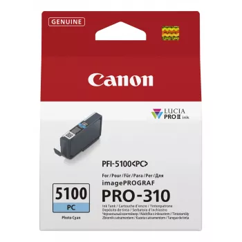 Canon PFI-5100 PC tintes kasetne 1 gab. Oriģināla Photo ciāna