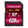 Flash atmiņa Transcend 128 GB SDXC UHS-I 600x TS128GSDXC10U1