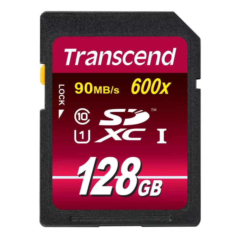 Flash atmiņa Transcend 128 GB SDXC UHS-I 600x TS128GSDXC10U1
