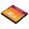 CompactFlash karte Transcend TS16GCF133 16GB, nolasīšanas ātrums 50 MB/s, rakstīšanas ātrums 20 MB/s