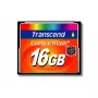 CompactFlash karte Transcend TS16GCF133 16GB, nolasīšanas ātrums 50 MB/s, rakstīšanas ātrums 20 MB/s