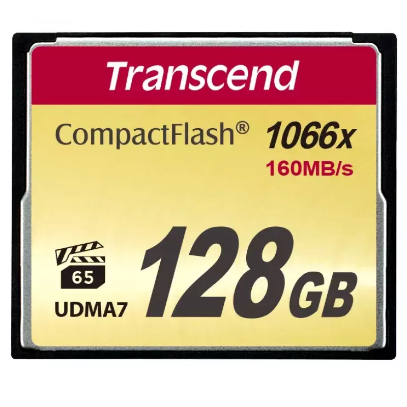 CompactFlash Transcend 128GB MLC 160MBs TS128GCF1000