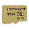 Flash Memory Transcend 32GB MicroSDHC UHS-I 500S