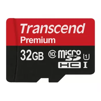 Flash Memory Transcend 32GB UHS-I microSDXC Class 10 TS32GUSDCU1