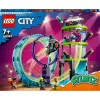 LEGO komplekts LEGO City Stuntz 60361 Ultimate Stunt Riders Challenge — triku motociklu rotaļu komplekts