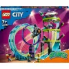 LEGO komplekts LEGO City Stuntz 60361 Ultimate Stunt Riders Challenge — triku motociklu rotaļu komplekts