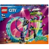 LEGO komplekts LEGO City Stuntz 60361 Ultimate Stunt Riders Challenge — triku motociklu rotaļu komplekts