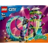 LEGO komplekts LEGO City Stuntz 60361 Ultimate Stunt Riders Challenge — triku motociklu rotaļu komplekts