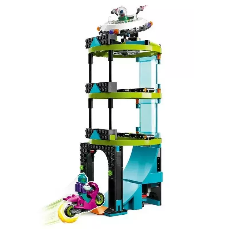 LEGO komplekts LEGO City Stuntz 60361 Ultimate Stunt Riders Challenge — triku motociklu rotaļu komplekts