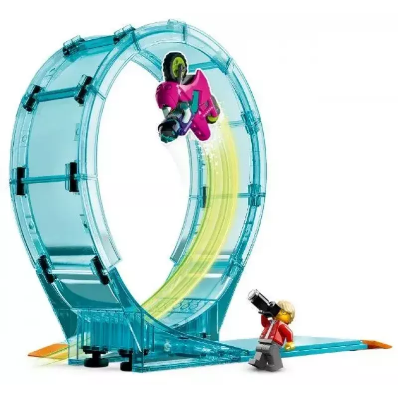 LEGO komplekts LEGO City Stuntz 60361 Ultimate Stunt Riders Challenge — triku motociklu rotaļu komplekts