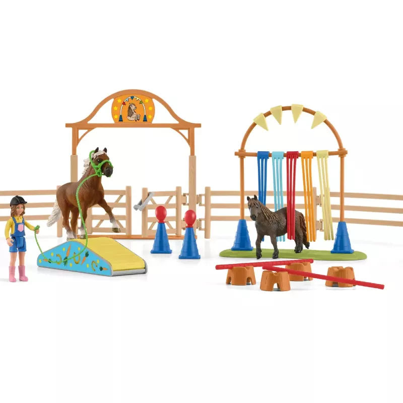 Poniju veiklības treniņš Schleich 42481 Daudzkrāsains Plastmasa 3-8 gadi