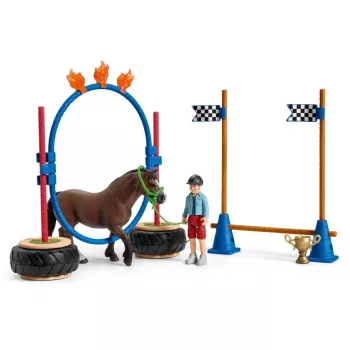 Poniju veiklības sacensības Schleich FARM WORLD 42482