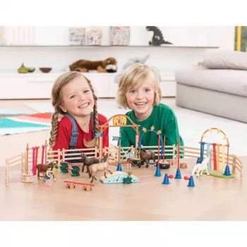 Poniju veiklības sacensības Schleich FARM WORLD 42482