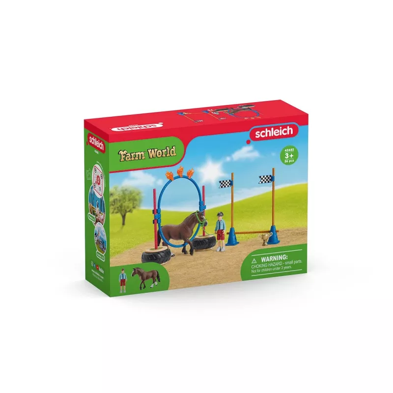 Poniju veiklības sacensības Schleich FARM WORLD 42482