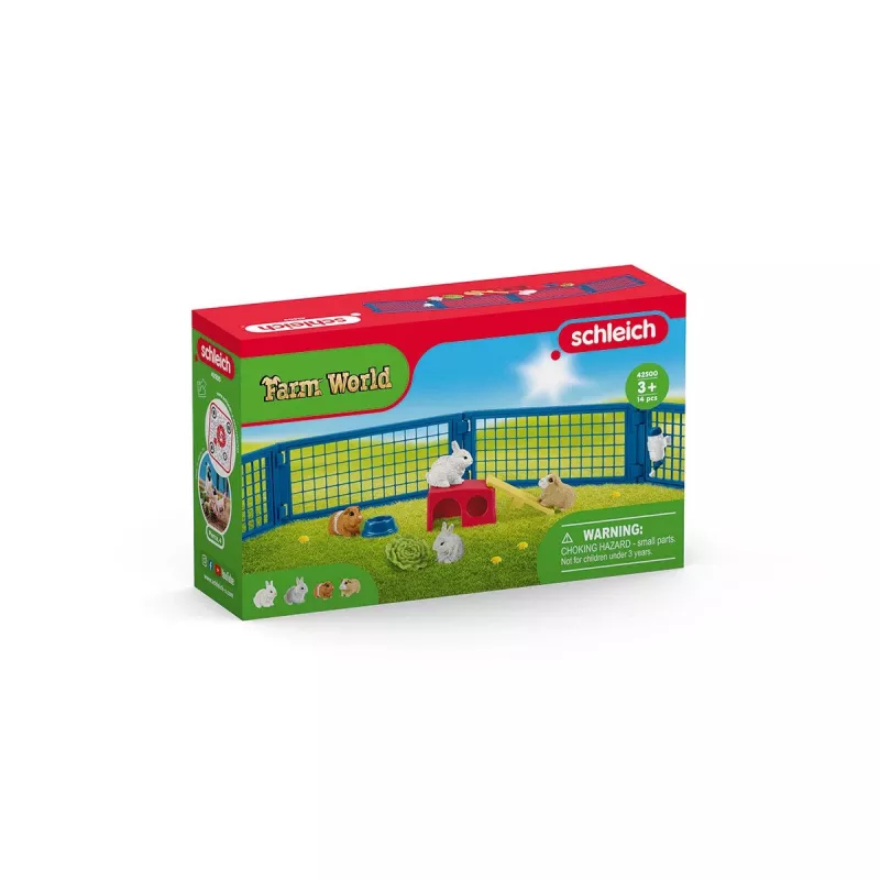 Trušu un jūrascūciņu būda Schleich FARM WORLD 42500