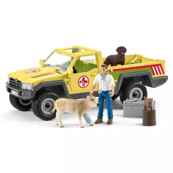 Veterinārārsta vizīte lauku sētā Schleich FARM WORLD 42503