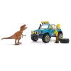 schleich Dinosaurs bezceļu transportlīdzeklis ar dinozauru priekšposteni, Dinozauri un vulkāns, Pētniecības stacija, 4 gadi, Daudzkrāsains, Plastmasa