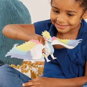 schleich BAYALA Varavīksnes pūķis, 5 gadi, Vienradzis / Pegazs, Vienradži & Fejas, Daudzkrāsains, Plastmasa