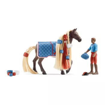 schleich HORSE CLUB Sofia’s Beauties iesācēju komplekts Leo & Rocky daudzkrāsains