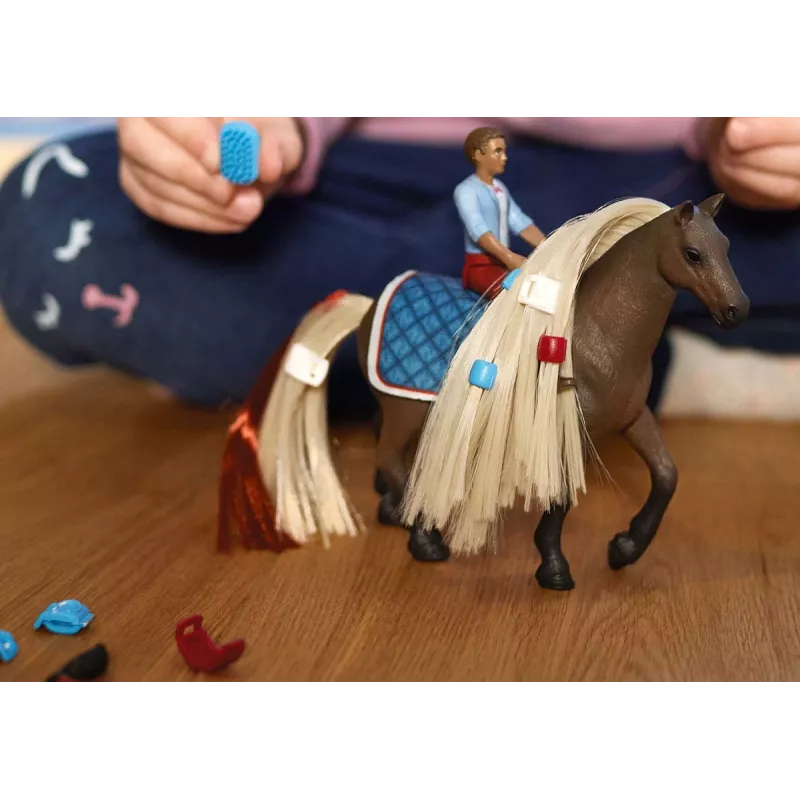 schleich HORSE CLUB Sofia’s Beauties iesācēju komplekts Leo & Rocky daudzkrāsains