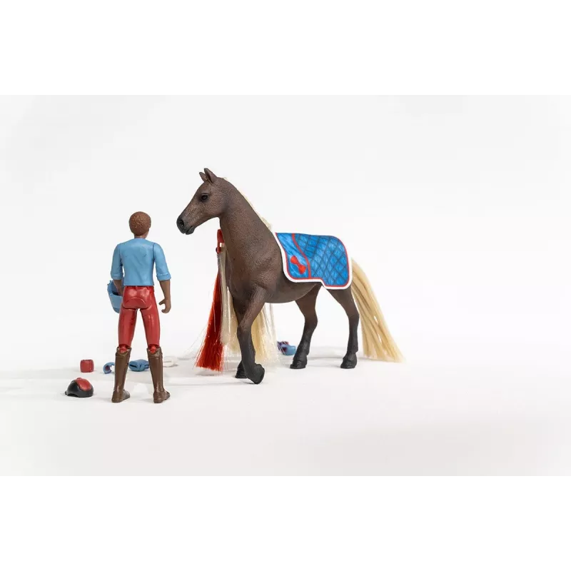 schleich HORSE CLUB Sofia’s Beauties iesācēju komplekts Leo & Rocky daudzkrāsains