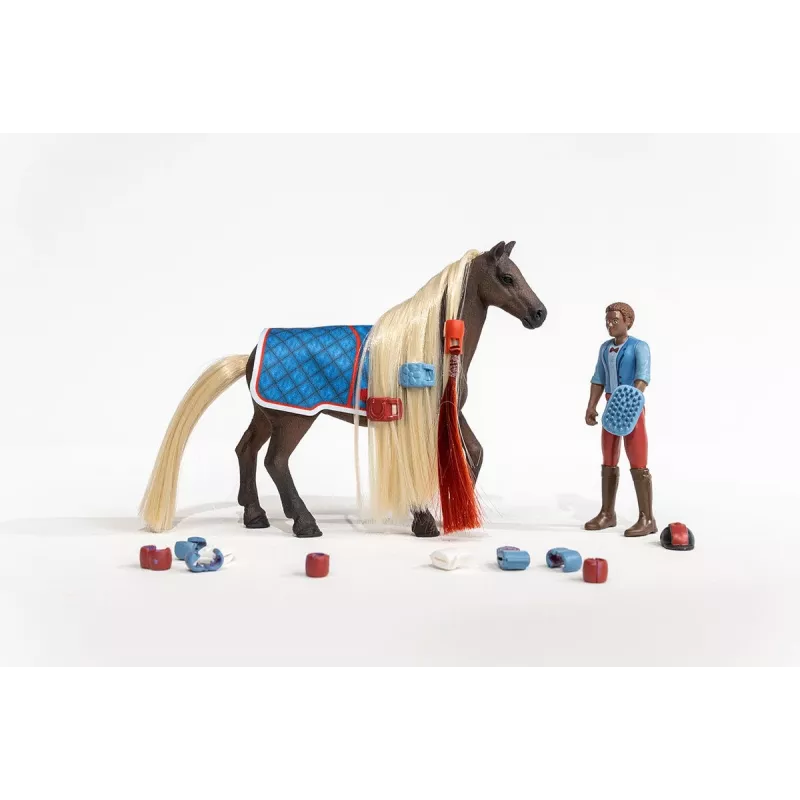schleich HORSE CLUB Sofia’s Beauties iesācēju komplekts Leo & Rocky daudzkrāsains